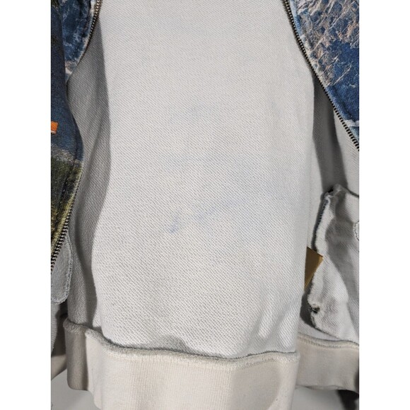 Scotch & Soda Super Jacket Kids Sz 10 Nature Full Zip Bomber Varsity - Picture 7 of 11